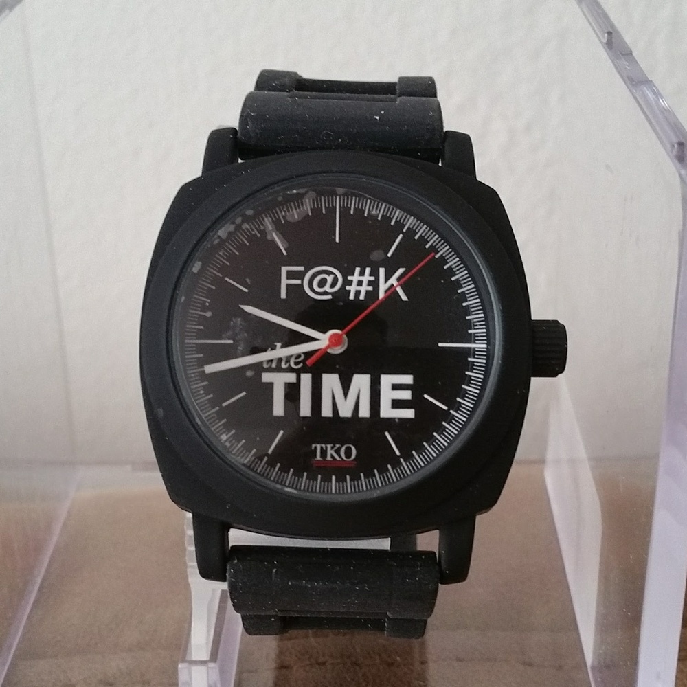 Brand New TKO Orlogi Watch | "F@#K the TIME"